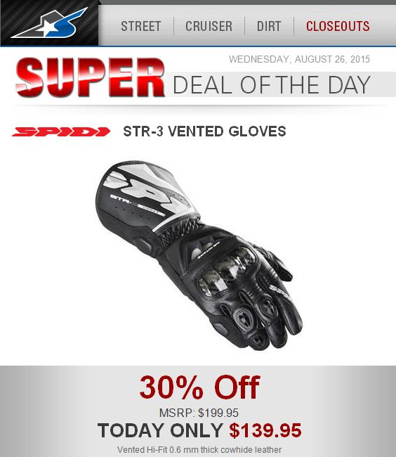 8-26-15 Spidi STR-3 gloves.jpg